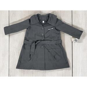 Mary Kay Cosmetics Career Lab Coat Smock Pockets Button Removable Neckline XS